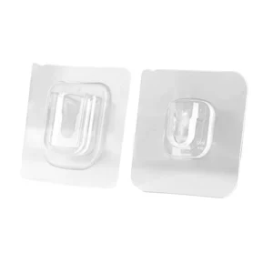 Strong Transparent Double Sided Adhesive PP Plastic Wall Hooks Living Room Kitchen Bathroom Wall Storage Holder Suction Cup
