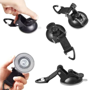 Suction Cup with Securing Hook Tie Down Heavy Duty RV Suction Cup for Awning Boat Camping Trap