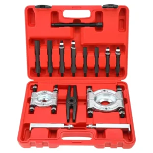 Sunbright 14pcs Gear Puller Set Tool Remove Bearing Puller Manufacturers 2″ and 3″ Bearing Splitters Tool Kit