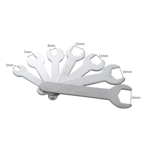 Super Thin Wrench Hex Open End Wrench Galvanized Metal Wrench
