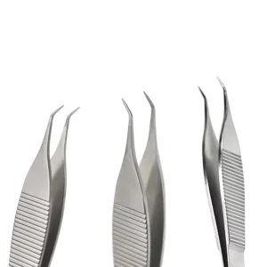 Surgical Stainless Steel Hair Transplant Instrument Hair Follicle Extraction Tweezers