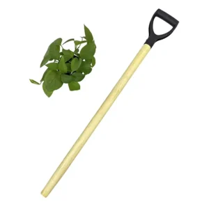 T shaped D shaped Plastic & Solid Wood Shovel Handle 95cm Black Beige Garden Tool & Agricultural Spade Handle