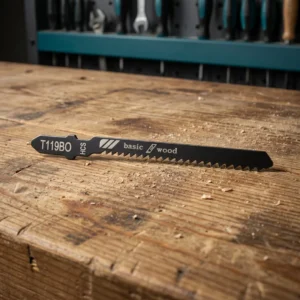 T119BO Industrial Grade Jig Saw Blades T-Shank HCS High Carbon Steel Curved Cutting Drywall Wood Softwood Plywood Fast Smooth