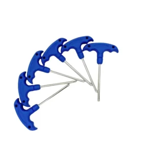 T9-T50 T-Handle Torx Hex Wrench Key Set OEM logo M3 Torx Screwdriver T10 T20 T25 Torx Wrench with Plastic Handle
