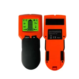 TH231 5 in 1 Digital Wall Scanner Industrial Metal Detector and Stud Finder for Wood Stud Live Wire Beams Pipes