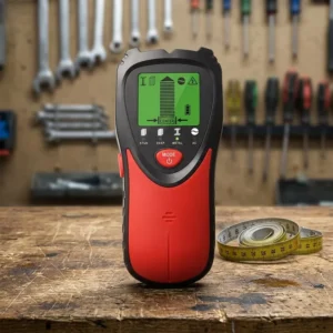 TH340 Automatic Household Wall Stud Finder AC Live Wire Detection Metal Detector Center Finding Feature Industrial Grade
