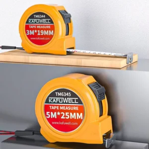 TM6344 TM6345 TM6346 Professional Steel Tape Measure Carbon Steel Blade ABS Case Metric Measuring Tape for Construction DIY OEM