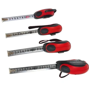 Tape Measure 3m 5m 7.5m 10m Self Locking Steel Tape Measure with Carbon Steel Blade for Construction