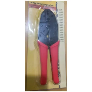 Telecom Parts Hex Crimper Cable Jointing Tool Kit Hand Tie Crimping Pliers for Coaxial Cable