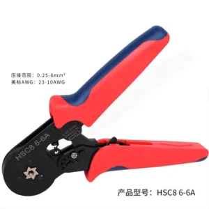 Terminal Crimping Pliers HSC8 6 6A Bootlace Hand Tools Electrician Crimper Wire End Ferrule Terminals Tube Accessories