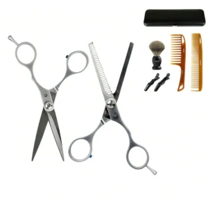 Thinning Barber Scissor Professional Hair Cutting Shears Stainless Steel Texturizing Scissors for Salon Barbershop
