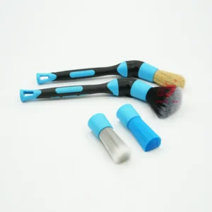 Three Kinds of Bristles Can Be Replaced Removable Curved Handle Brush Car Detailing Brush Beauty Brush