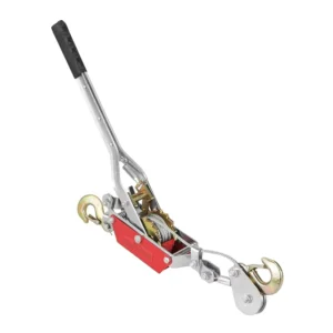 Tighten Tool Steel Cable Gear Winch Ratchet Puller