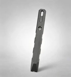 Titanium Alloy Multi functional Keyring Bottle Opener Screwdriver Pry Bar with Tritium Slot Compact Design Lightweight Features