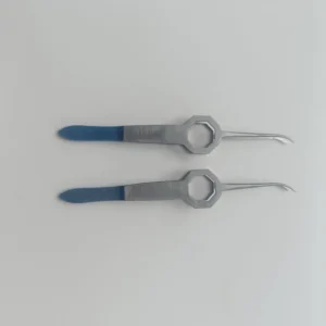 Titanium Alloy Stainless Steel Manual Ophthalmic Hair Transplant Tweezers Surgical Instruments