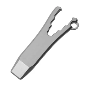 Titanium Crowbar Utility EDC Unparcel Hand Tool Outdoor Anti lost Decorative Pendant Utility Pocket Pry Bar
