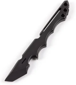 Titanium Pry Bar EDC Multi Tool with Bottle Opener Box Opener Clip Function