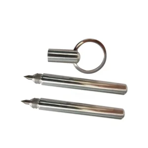 Tungsten Carbide Engraving Pen with Pen Cap Scribing and Scratching Pen