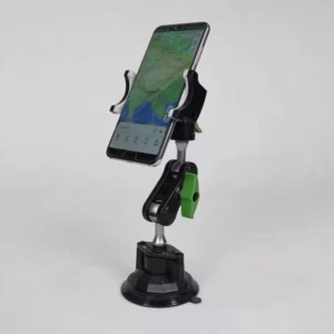 UBA-01 Strong Easy-to-Operate Car Phone Stand Aluminum Alloy Flexible Selfie Stick Suction Cup Mount Windshield Holder
