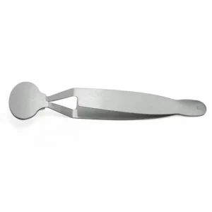 UJ FT082 Creative Round Shape Stainless Steel Gum Paste Tweezer
