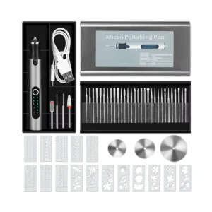 USB Rechargeable Engraving Pen with 35bits Mini Electric Engraver Etching Machines Cordless Rotary Tools Engrave Pen