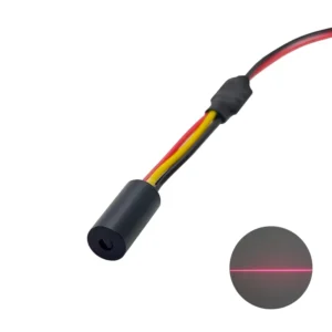 Ultra Small Size 5X10mm635nm 1mW 5mW Red Light Glass Lens Laser Module Line Positioning Laser Manufacturing Plants