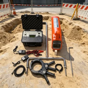 Underground Metal Pipe Locator Cable Locator Metal Pipe Locator for Underground Pipe and Cable