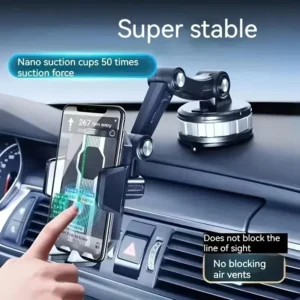 Universal 360 Rotate Car Phone Holder Big Suction Cup Mobile Phone Holder Dashboard Navigation Holder for Phone