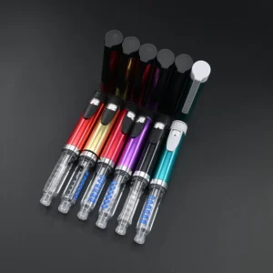 V3 Reusable Pen with Ergonomic Design Durable Glass and Metal Body for Skin Care Use for 3ml Cartridges