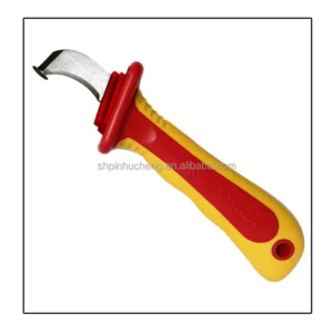 VDE Sickle Blade Insulation Cable Knife 1000V Hand Tools Factory Direct Selling