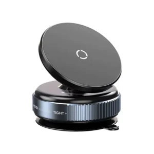 Vacuum Suction Cup Magnetic Car Phone Holder with 360 Degree Rotation and Super Strong Magnetic Navigation Phone Holder