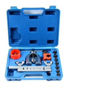 Vehicle Tools 11 Piece Double Flaring Tool Kit Hand Operated Hard Case