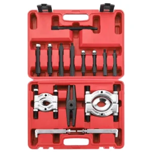 Vehicle Tools Automotive Small Bearing Puller Removal Tool Gear Puller Tool Kit 14pcs Bearing Separator and Gear Puller Set