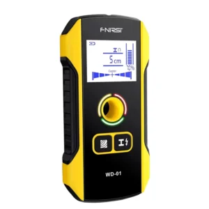 WD 01 Metal Detector Wall Scanner with Newly Designed Positioning Hole for AC Live Cable Wires Wood Stud Finder