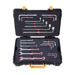 WEDO 21pcs MRI Safe Non magnetic Titanium Tool Set Ultra Lightweight Corrosion Resistant Hand Tool Kit for Aerospace Medical