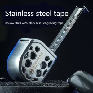 Waterproof 5M 16FT Anti corrosion Telescopic Metric Ruler Anti Drop and Wear resistant Stainless Steel Tape Measure