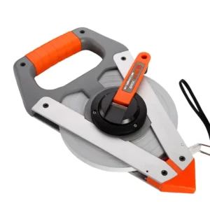 Waterproof Steel 50m Metric High Precision Engineering Large Tape Measure