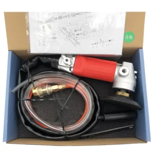 Wet Air Polish Ela Rear Exaustor Handheld Stone Polisher Machine Pneumatic Wet Polishing Machine