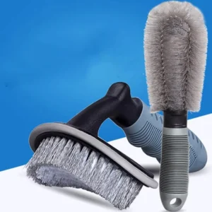 Wheel Rim Brush for Car Scrubbing Truck SUV Motorcycle Tire Detailing Cleaning