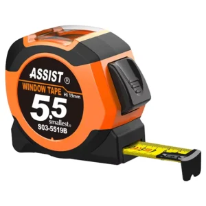 Window Tape Measure 0.115mm Thickness Nylon Coating Blade Double sided Scale 3m Steel Measuring Tape