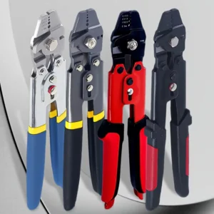 Wire Rope Crimping Tool for Barrel Crimp Sleeves Jewelry Crimping Plier