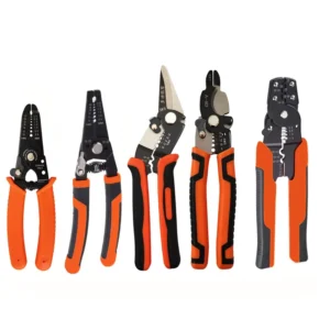 Wire Striper Crimper Tool Self-Adjusting Cutter Pliers Wire Stripping and Bolt Cutter Tool