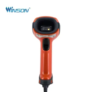 Wireless Industrial IP65 USB QR Code Scanner 1D 2D CMOS Interface 1 Year Warranty
