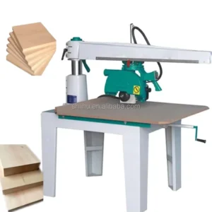 Wood Bamboo Circular Saw Machine Radial Arm Rip Saw with Motor for Woodworking