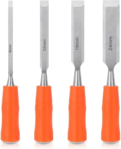 Wood Chisel Sets Woodworking Tools with Ergonomic Plastic Handle
