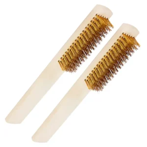 Wood Handle Brush for Industrial Devices Surface Inner Polishing Grinding Cleaning Row Brushes