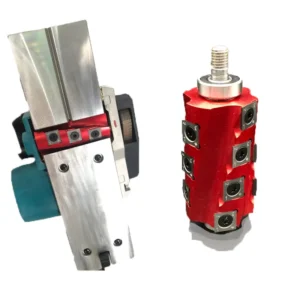 Woodworking Planer with Spiral Insert Helical Carbide Cutter Heads Tungsten for Hand Plane Blades Spindle Moulder