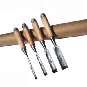 Woodworking Tools Chisels Inner and Outer Half round Beech Handle 4 piece Woodworking Chisels Half round Grooving