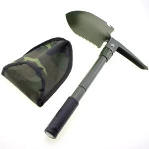 Worker’s Shovel Multi functional Outdoor Folding Spade Camping Hiking Survival Equipment Lightweight Carbon Steel