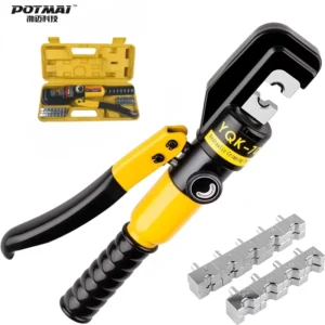 YQK 70 Steel Hydraulic Wire Terminal Crimper Plier Aluminum Cable Lug Press Tools Hexagonal 6T Force 4 70mm